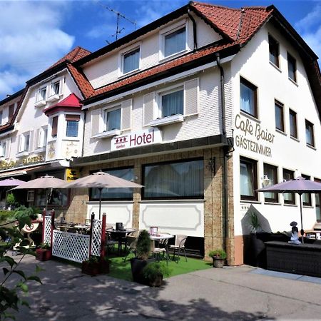 Hotel Conditorei Cafe Baier Schoemberg  Luaran gambar